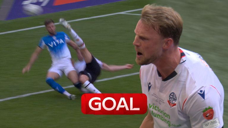 Dalby overhead kick.