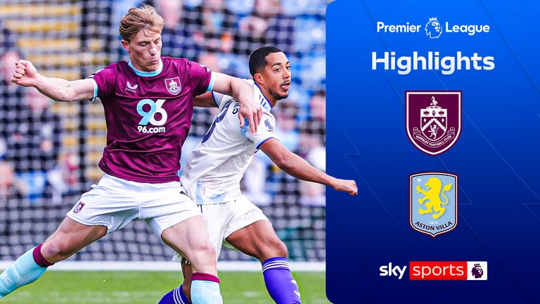 Burnley vs Villa highlights