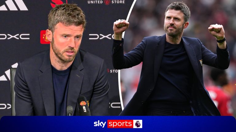 Manchester United vs Liverpool: Michael Carrick: 'Feels natural' to be United boss and a good position to be in