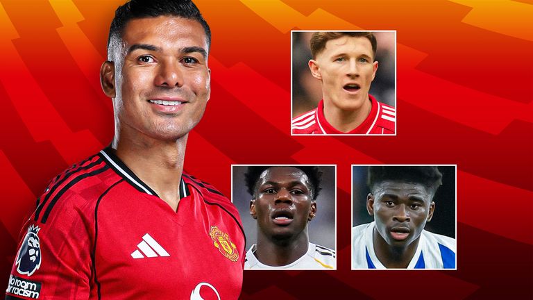 Sky Sports takes a look at who could be the best option to replace Casemiro at Manchester United