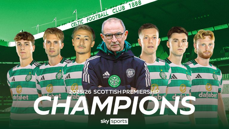 Celtic are Scottish Premiership champions