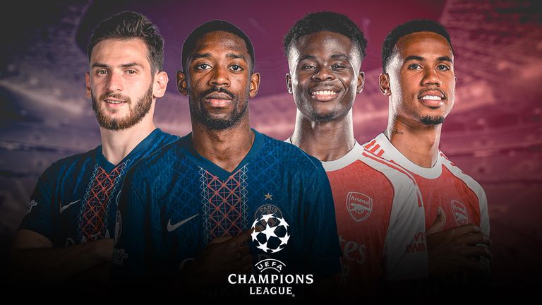 PSG vs Arsenal LIVE! - credit - AP Photo/Getty