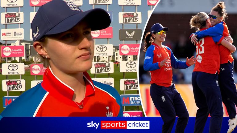 England captain Charlie Dean explains decision to take  Linsey Smith off in powerplay