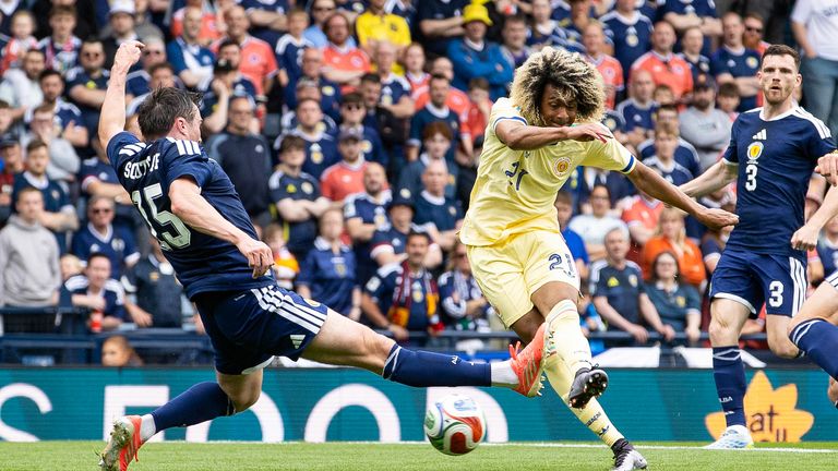 Curacao down to 10 men as Scotland chase equaliser LIVE!