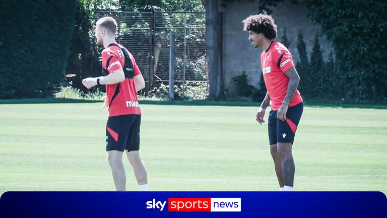 Wharton and Richards train for Palace ahead of ECL Final