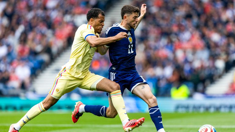 Hirst and Robertson go close for Scotland vs Curacao LIVE!