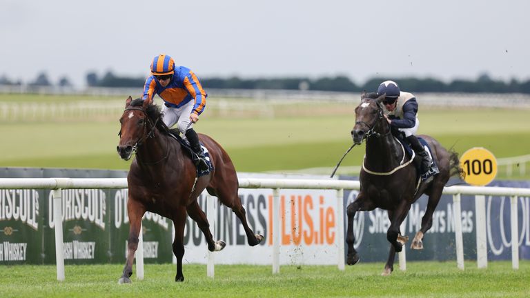 Constitution River (left) represents Aidan O'Brien