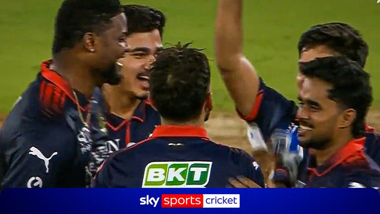 Virat Kohli wraps up IPL final win in style with six to seal back-to-back titles for RCB.