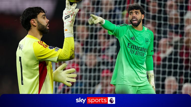 DAVID RAYA ARSENAL 05 MAY