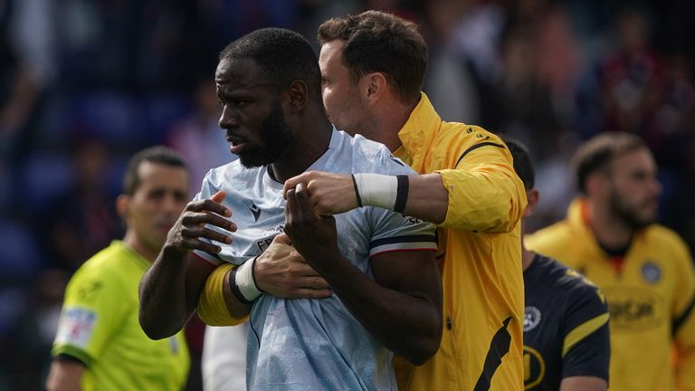 Keinan Davis was subjected to alleged racist abuse while playing for Udinese