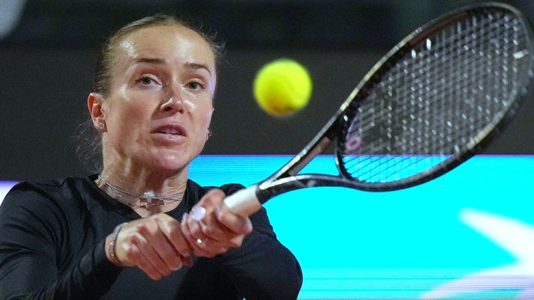 Ukraine's Elina Svitolina  (AP Photo/Andrew Medichini)