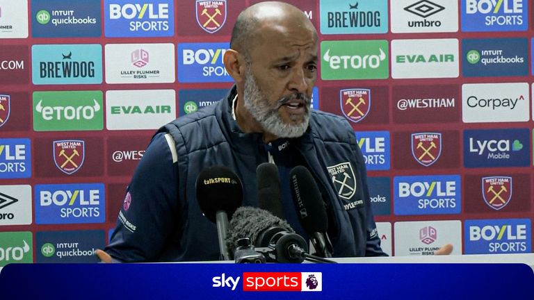 Newcastle vs West Ham: Nuno Espírito Santo says referee and VAR consistency is needed