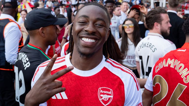 Eze shrugs off Arsenal critics as he targets 'special' Champions League victory