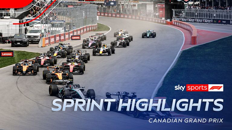 Highlights of the Sprint race from the 2026 Canadian Grand Prix.