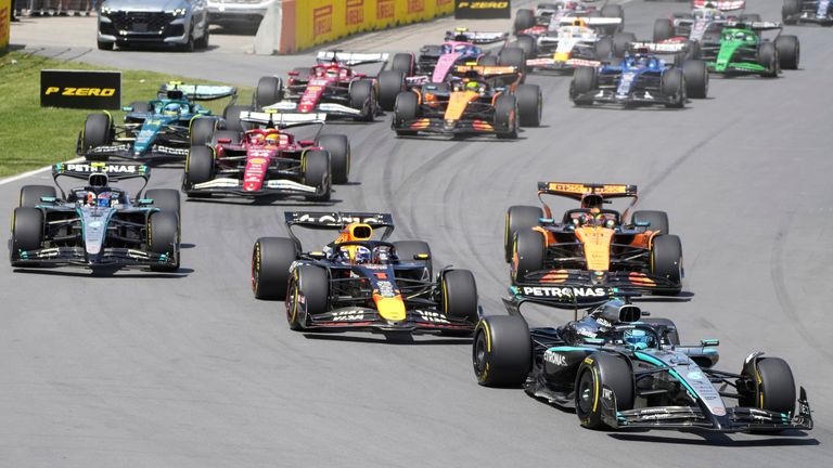 The Canadian Grand Prix is a Sprint weekend for the first time (Christinne Muschi/The Canadian Press via AP)