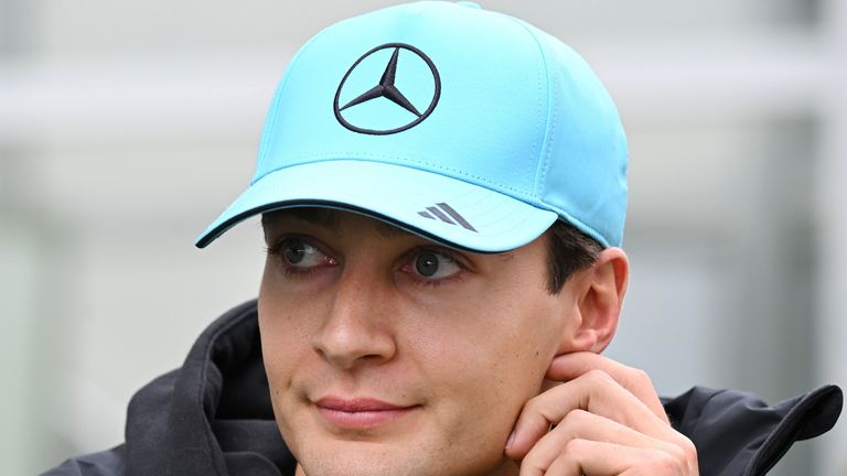 George Russell (Graham Hughes/The Canadian Press via AP)
