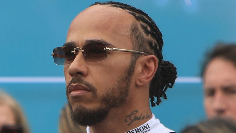 Lewis Hamilton at the Miami Grand Prix