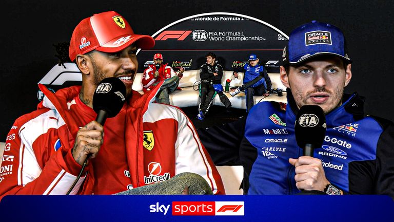 'Not giving him pointers!' | Lewis, Max share title fight advice with Kimi