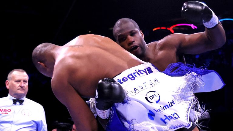 Fabio Wardley and Daniel Dubois