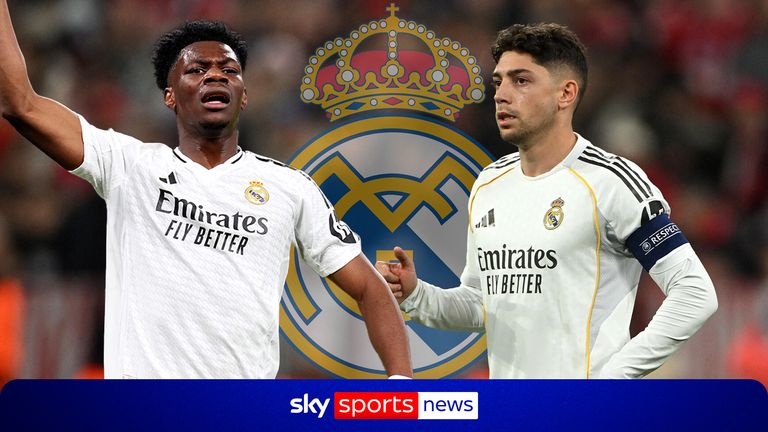 Kaveh Solhekol gives the latest on Federico Valverde's bust-up with Aurelien Tchouameni with both Real Madrid and the club captain giving their accounts of the incident. 