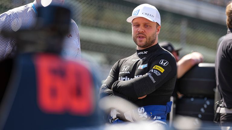 Rosenqvist also became a dad earlier this month 