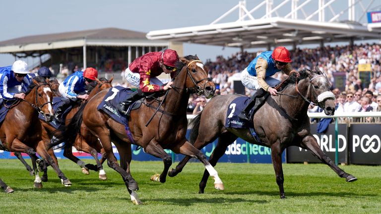 Flora Of Bermuda (right) leads them home