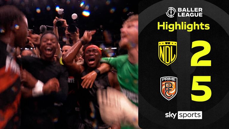 Highlights of NDL FC against Prime FC in the Baller League.