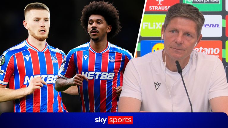 Oliver Glasner on Chris Richards and Adam Wharton Crystal Palace