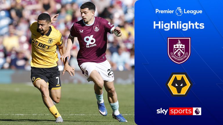 Highlights from the Premier League match between Burnley and Wolverhampton Wanderers