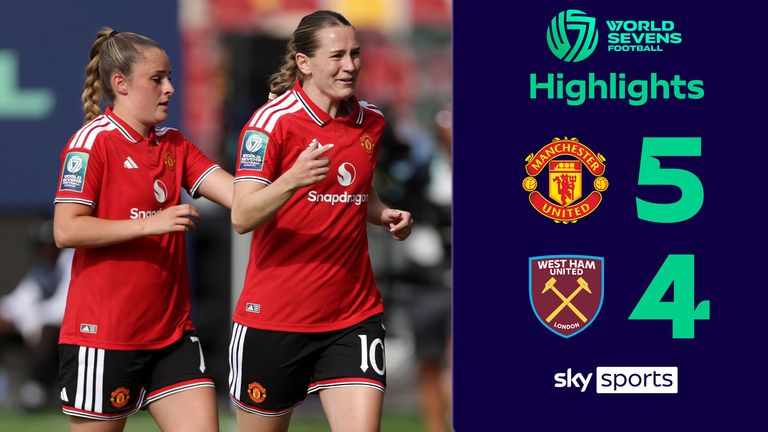 Manchester United 5-4 West Ham World Sevens highlights