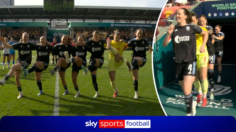Aston Villa World Sevens walk on