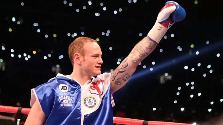 George Groves at Wembley Stadium
