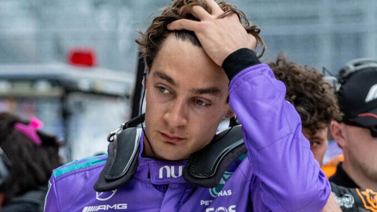 George Russell #63, Mercedes-AMG Petronas F1 Team; Formula One GP Miami / USA. May 01 - 03, 2026 Photo by: Erlhof/picture-alliance/dpa/AP Images