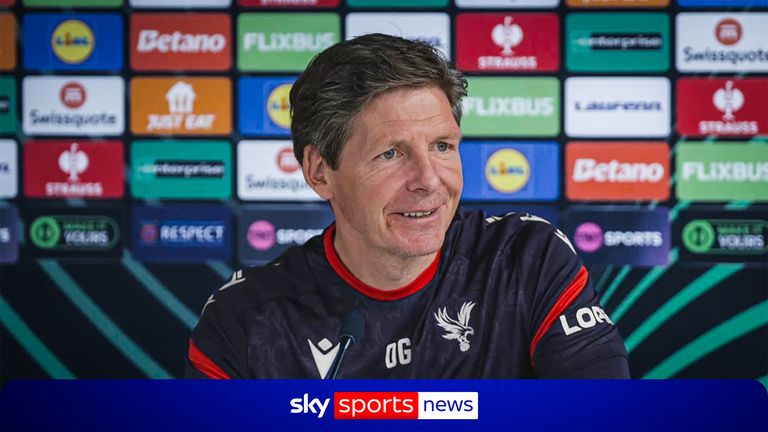 Oliver Glasner hails Crystal Palace players as 'incredible' on cusp of European final