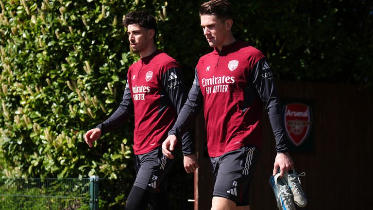 Kai Havertz and Viktor Gyokeres are aiming for a starting spot