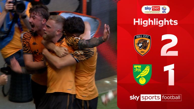 Hull 2-1 Norwich | Championship Highlights