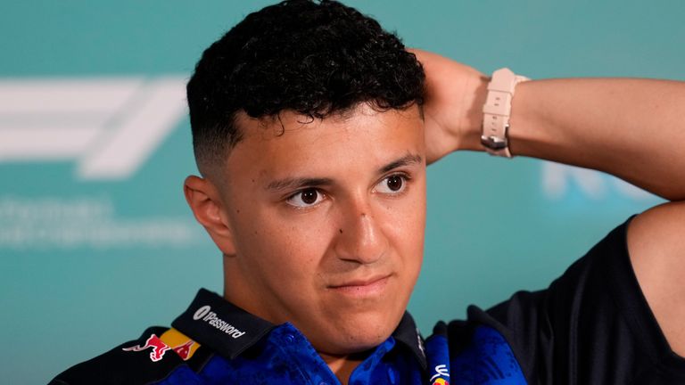 Isack Hadjar (Oracle Red Bull Racing, France, #06) USA, Formula 1 World Championship, Miami Grand Prix, Miami International Autodrome, Miami Gardens, Media Day, Season 2026, 04/30/2026 Photo by: Scott Coleman/picture-alliance/dpa/AP Images
