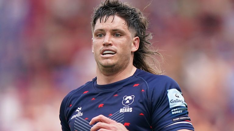 Bristol Bears' Benhard Janse van Rensburg during the Gallagher Premiership match at Ashton Gate, Bristol. Picture date: Saturday May 11, 202