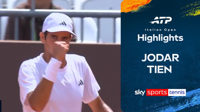 Jodar youngest Rome quarter-finalist in 21 years! 