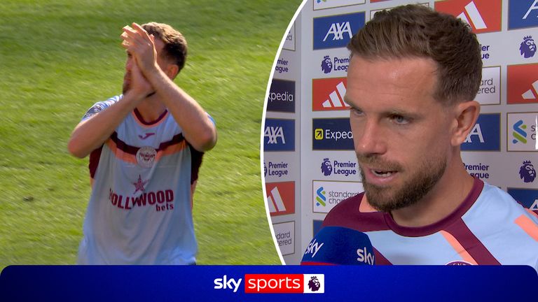 Jordan Henderson gives his emotional thoughts after his return to Anfield after leaving Liverpool and pays tribute to Mohamed Salah and Andy Robertson who are departing the club he once captained. 