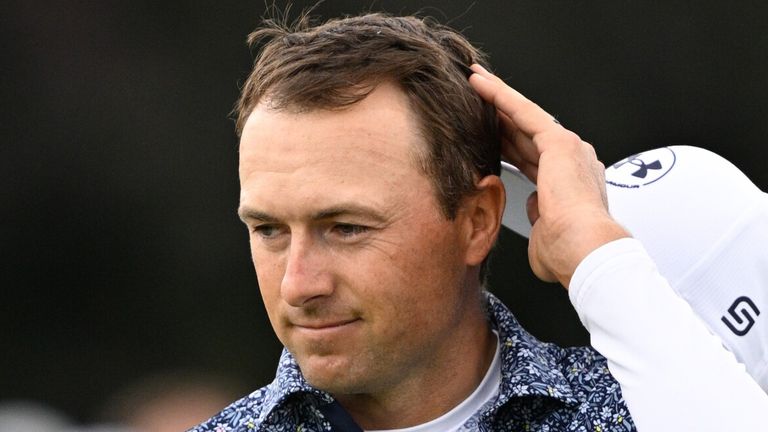 Jordan Spieth wrapped up his first round at the PGA Championship at one-under par and tied for 15th