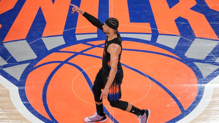Hart responded after scoring a three-pointer
