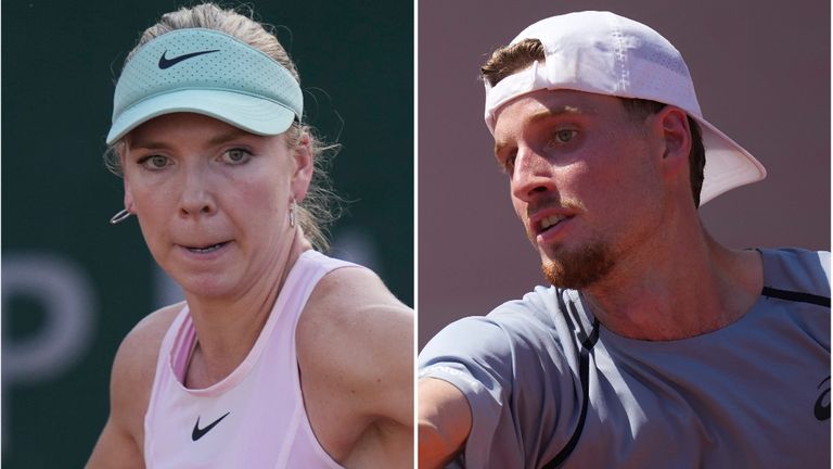 Katie Boulter and Toby Samuel: French Open