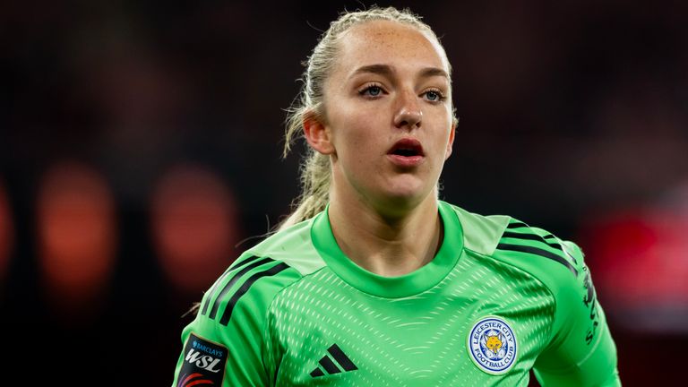 19-year-old Katie Keane played in the last three WSL games for Leicester