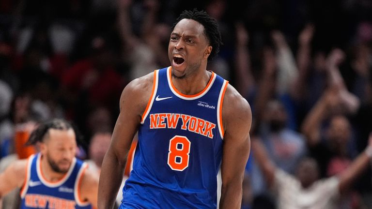 Anunoby's 29 points was his highest scoring total in the playoffs so far