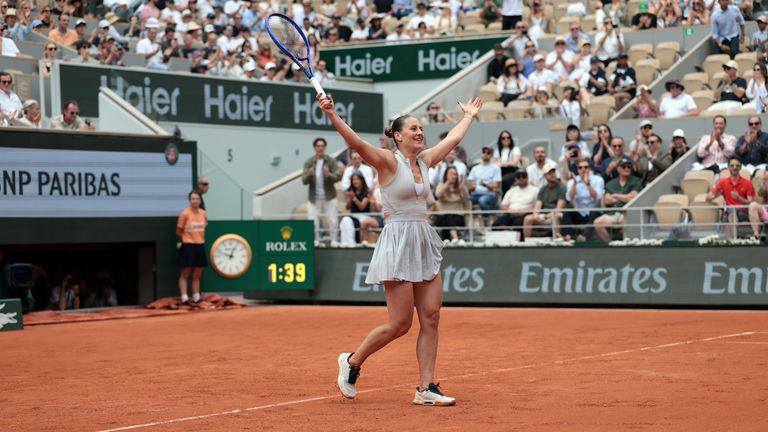 Marta Kostyuk has not lost a match on clay in 2026