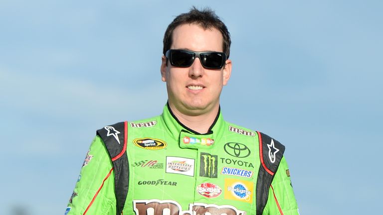 **FILE PHOTO** Kyle Busch Has Passed Away. HOMESTEAD, FL - NOVEMBER 22: Kyle Busch during driver introductions prior to the start of the NASCAR Sprint Cup Series Ford EcoBoost 400 at Homestead-Miami Speedway on November 22, 2015 in Homestead, Florida. Credit: mpi04/MediaPunch /IPX