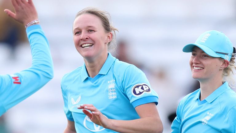 Lauren Filer, England vs New Zealand, first ODI, Durham
