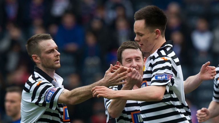 Shankland's footballing career began at Queen's Park