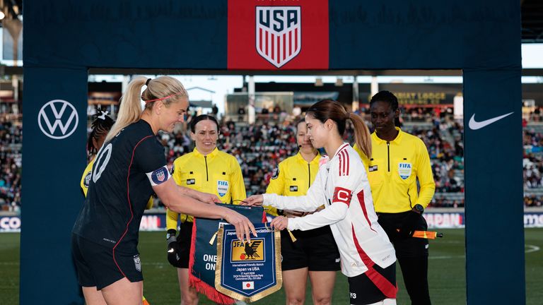 Heaps is the USWNT's most-capped active player, with 56 appearances more than any of her team-mates